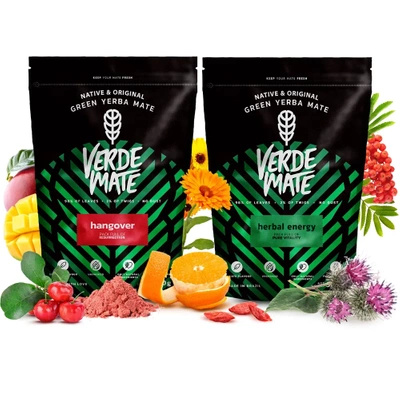 Yerba Verde Mate Baksmälla Detox 2x500g 1kg