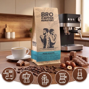 Set Bro Bro Coffee Roastery Brazil Guaxupe + Brazil Samba 2x1kg (2kg)