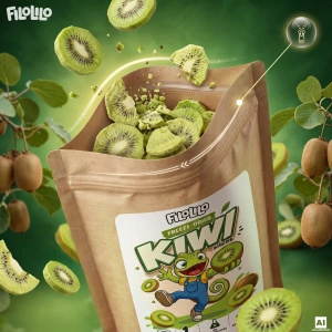 FiloLilo – Frystorkad kiwi (skivor) 100 g