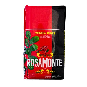 Yerba Mate Elaborada-set: El Fuego 1kg + Rosamonte 1kg