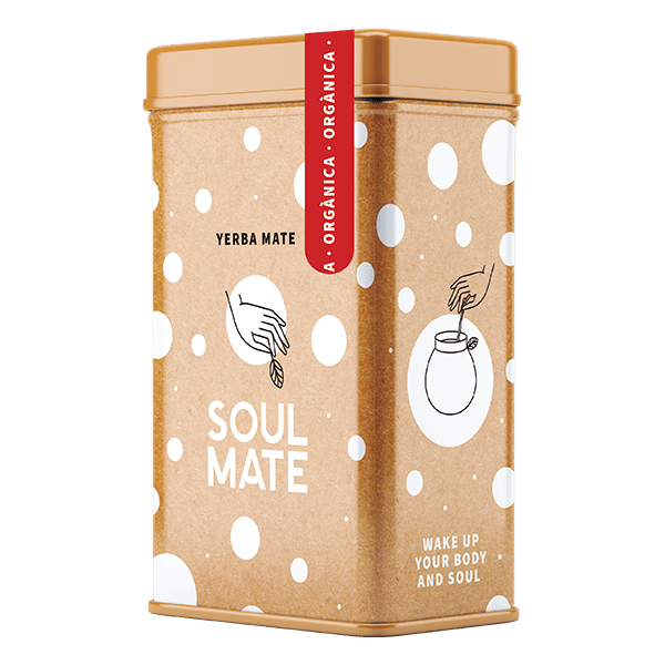 Set Yerbera Yerba Mate Soul Mate Organica 0,5 kg Palo Santo