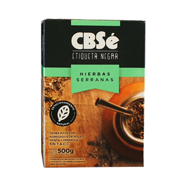 CBSé Etiqueta Negra – Hierbas Serranas 0,5 kg