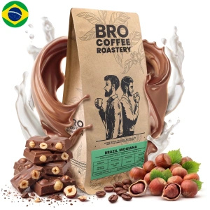 Bro Coffee Roastery – Hela bönor kaffe Brazil Mogiana Premium 1 kg