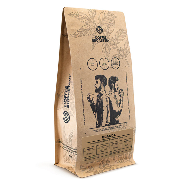 Coffee Broastery - Hela bönor kaffe Uganda Kanyenye Speciality 1 kg