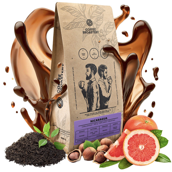 Coffee Broastery - Hela bönor kaffe Nicaragua Colibrí Azul Speciality 400 g