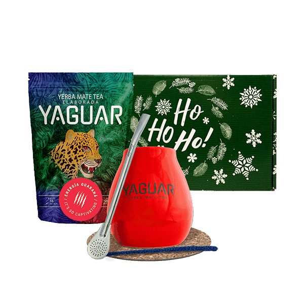 Presentförpackning Yerba Mate Yaguar Energia 0,5kg