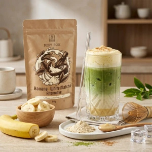 Set för färgglad Matcha Latte: Matcha + White Matcha + tillbehör