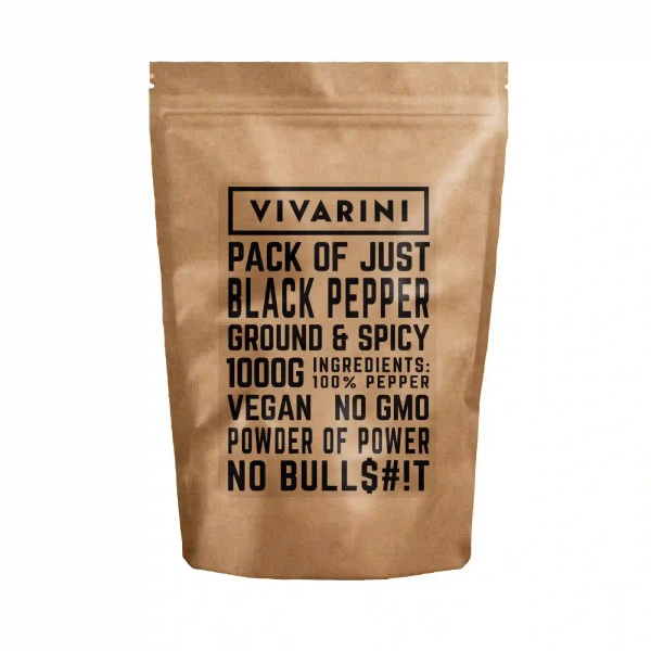 Vivarini – Svartpeppar (mald) 1 kg