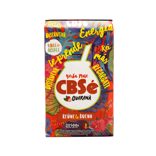 Yerba Mate Set 2 x CBSe Energia Guarana Frutos Tropicales 0,5kg