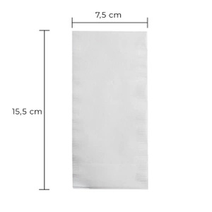 Tefilter av papper – storlek S (100 st)