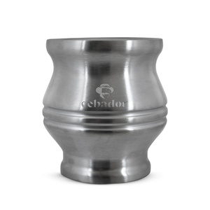 TermoColador – termosmugg för yerba mate – 190 ml (silver)