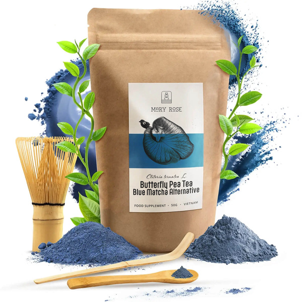 Set Blue Matcha + Chasen och Chashaku