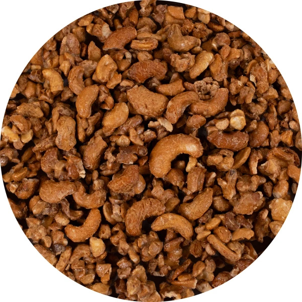 Nustino Crunch – Rostade cashewnötter – Honey Mustard Crunch 100 g