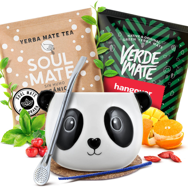 Yerba Mate set 2x50g Kalebass + Bombilla