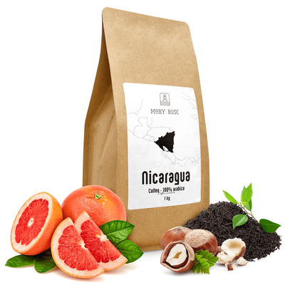 Mary Rose - kaffe med hela bönor Nicaragua Colibrí Azul specialitet 1kg