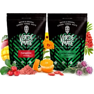 Yerba Mate Set: Verde Mate Herbal Energy + Hangover 2x500g