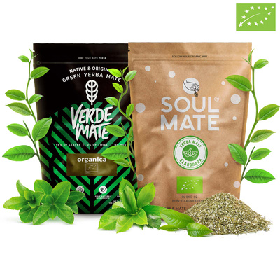 Verde Mate Green Organica 500 g + Soul Mate Organica 500 g (1 kg)
