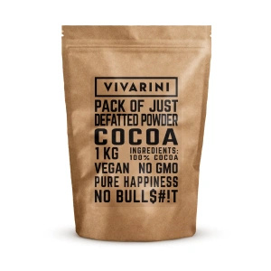 Vivarini – Alkaliserad kakao mörk (pulver) 1 kg