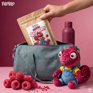 FiloLilo – Frystorkat hallon 100 g