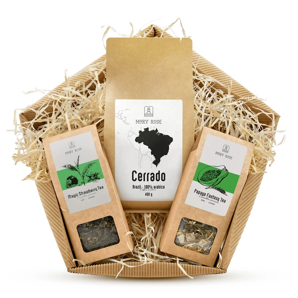 Presentförpackning Mary Rose te och kaffe