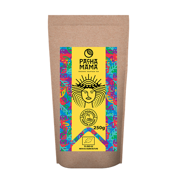 Guayusa Pachamama Menta Limon 250 g (ekologisk)