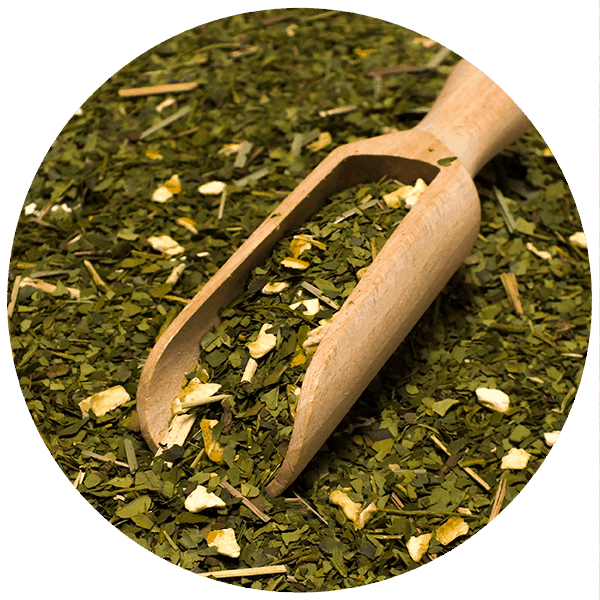 Yerbera – Metallburk + Verde Mate Green Limón 0,5 kg