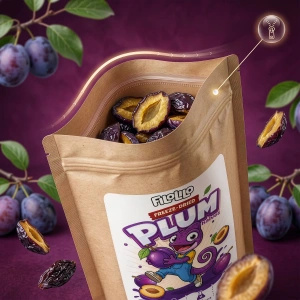FiloLilo – Frystorkade plommon (halvor) 20 g
