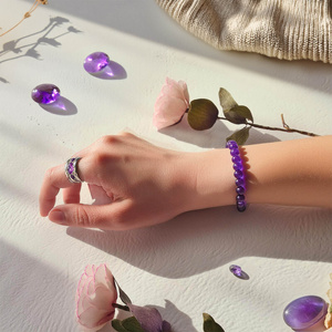 Armband med ametist