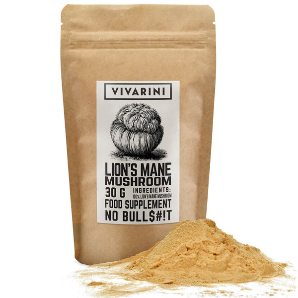 Vivarini – Lion’s Mane – Igeltaggsvamp 30 g