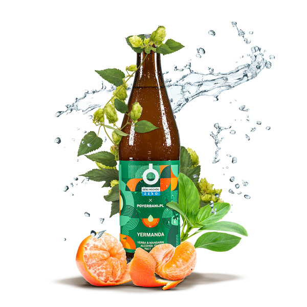 Wild East - Alkoholfri öl med Yerba Mate - Yermanda 500 ml