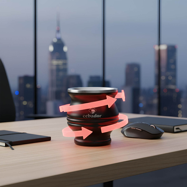 TermoColador – termosmugg för yerba mate – 190 ml (svart)