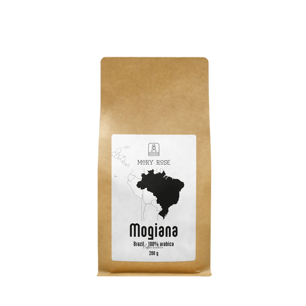 Mary Rose - kaffe med hela bönor Brasilien Mogiana premium 200 g