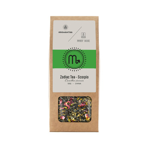 Aromantra x Mary Rose – Zodiaken Te – Skorpionen (svart te) 50 g