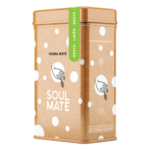 Yerbera – Metallburk + Soul Mate Orgánica Menta Limon 0,5 kg