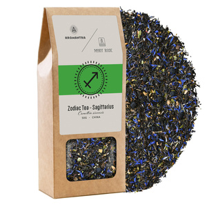 Aromantra x Mary Rose – Zodiaken Te – Skytten (svart te) 50 g