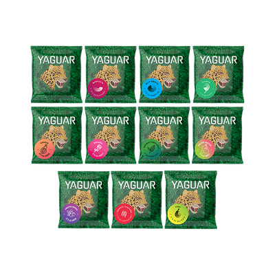Yerba Mate Yaguar 10 x 50 g + 50 g