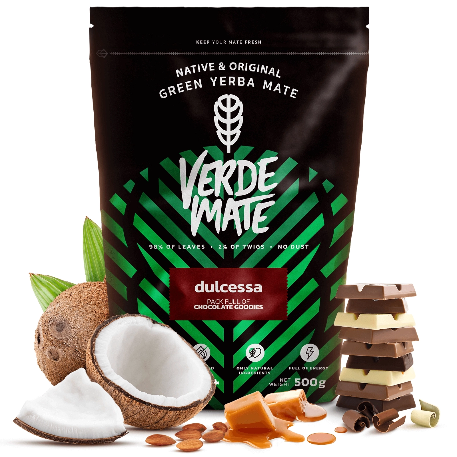 Ingredients of Verde Mate Green Dulcessa
