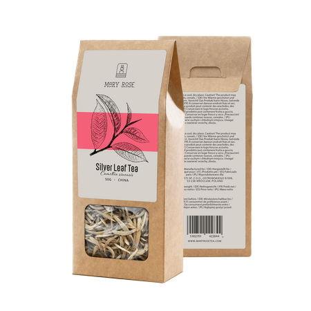 Mary Rose - Silver Leaf Vitt Te - 50g