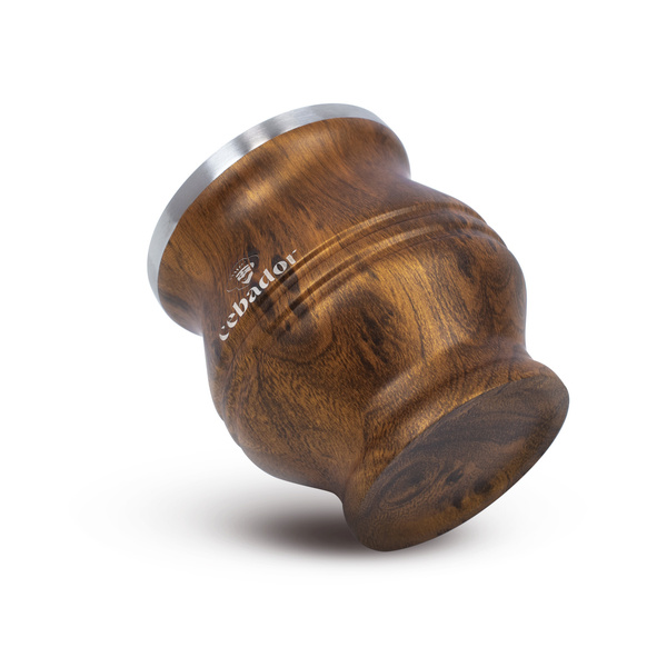 TermoColador – termosmugg för yerba mate – 190 ml (träfärg)