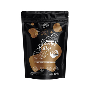 Set med jordnötssmörspulver Nustino: Classic + Chocolate 2x400g
