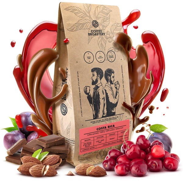 Bro Coffee Roastery - Hela bönor kaffe Costa Rica San Rafael Speciality 1 kg
