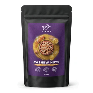 Nustino Crunch – Rostade cashewnötter – Honey Mustard Crunch 100 g