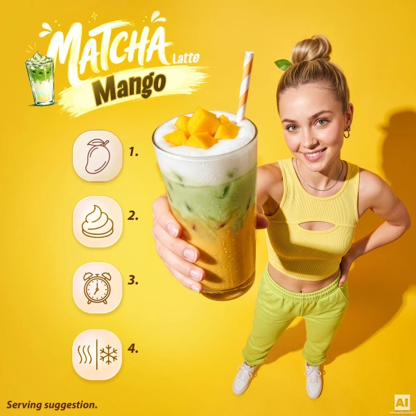 Mary Rose – Mango Matcha Latte 100 g