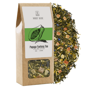Mary Rose - Papaya Fantasy Grönt Te - 50g