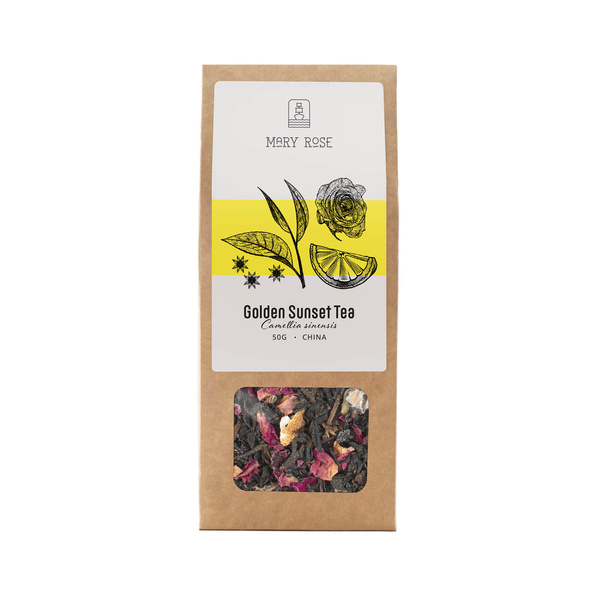 Mary Rose – Golden Sunset Te – 50 g
