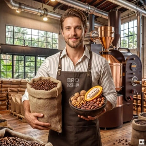 Bro Coffee Roastery – Hela bönor kaffe Crema Tango 400 g