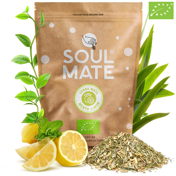 Soul Mate Orgánica Menta Limon 0,5 kg (ekologisk)