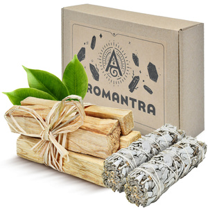 Presentset: Palo Santo 50 g + vit salvia