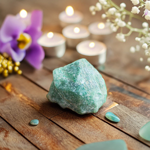 Aventurin (rå sten) 1 st.