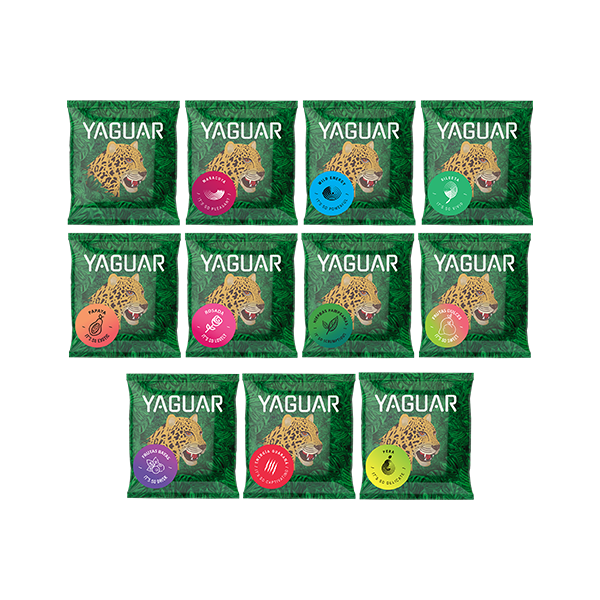 Yerba Mate Yaguar 10 x 50 g + 50 g